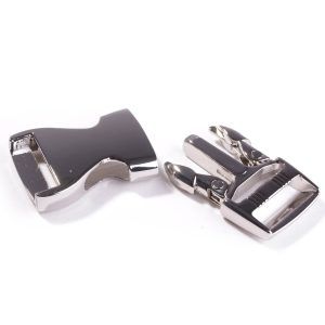 Steckschnalle // 25 mm // Silber