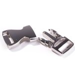 Steckschnalle // 25 mm // Silber