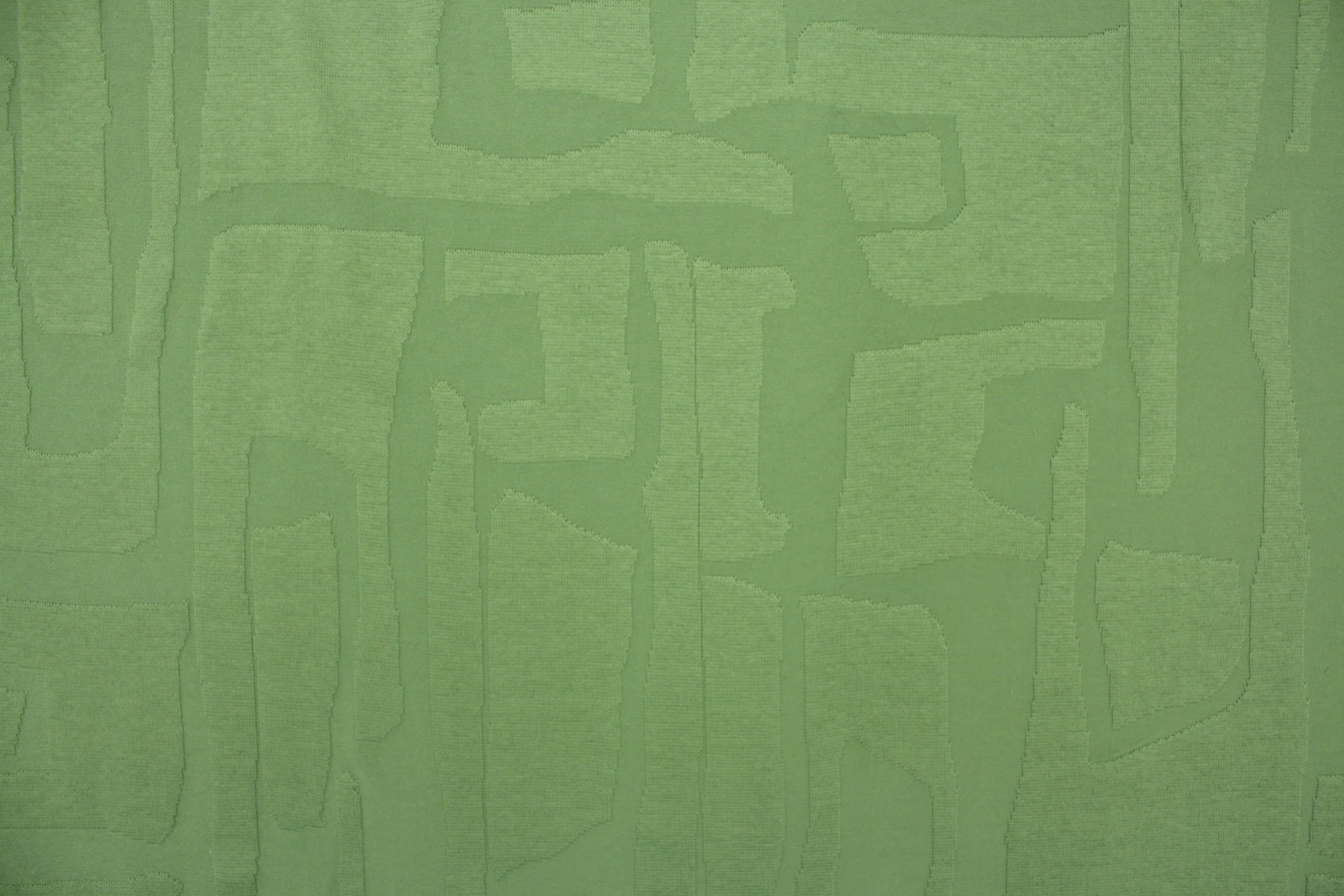 Baumwollstrick // Ton in Ton // Grafisch // Grün – Bild 2