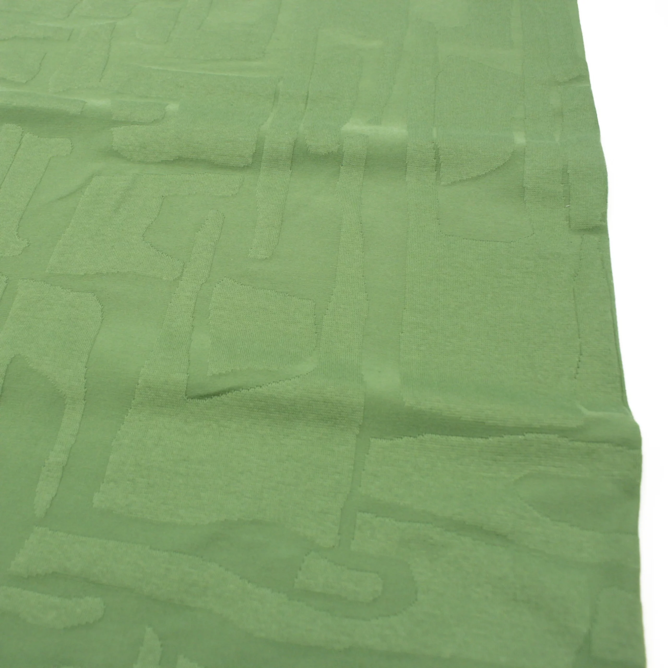 Baumwollstrick // Ton in Ton // Grafisch // Grün