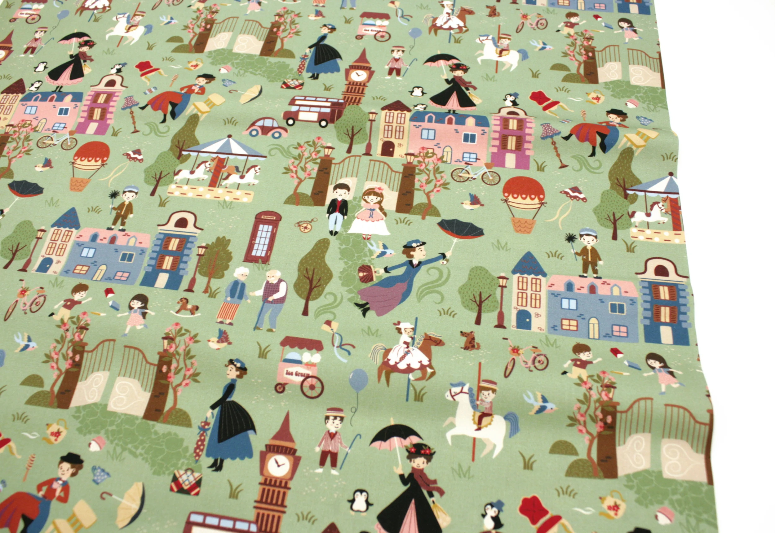 Popeline // Riley Blake // A Spoonfull of Sugar // Mary Poppins – Bild 4