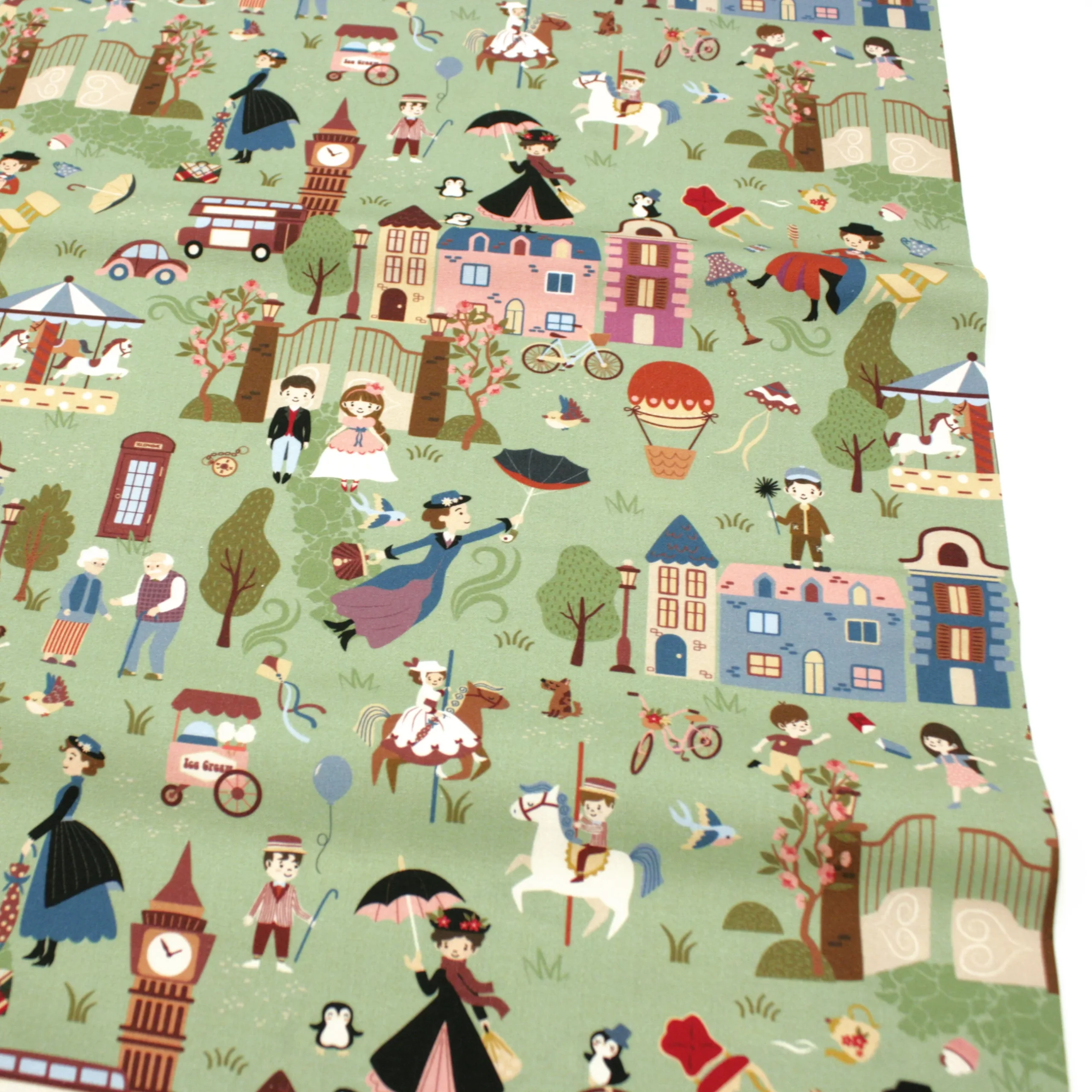 Popeline // Riley Blake // A Spoonfull of Sugar // Mary Poppins