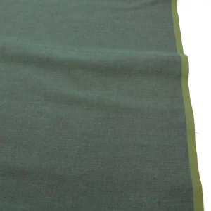 Baumwollstoff Chambray // Watercolor // Peacock