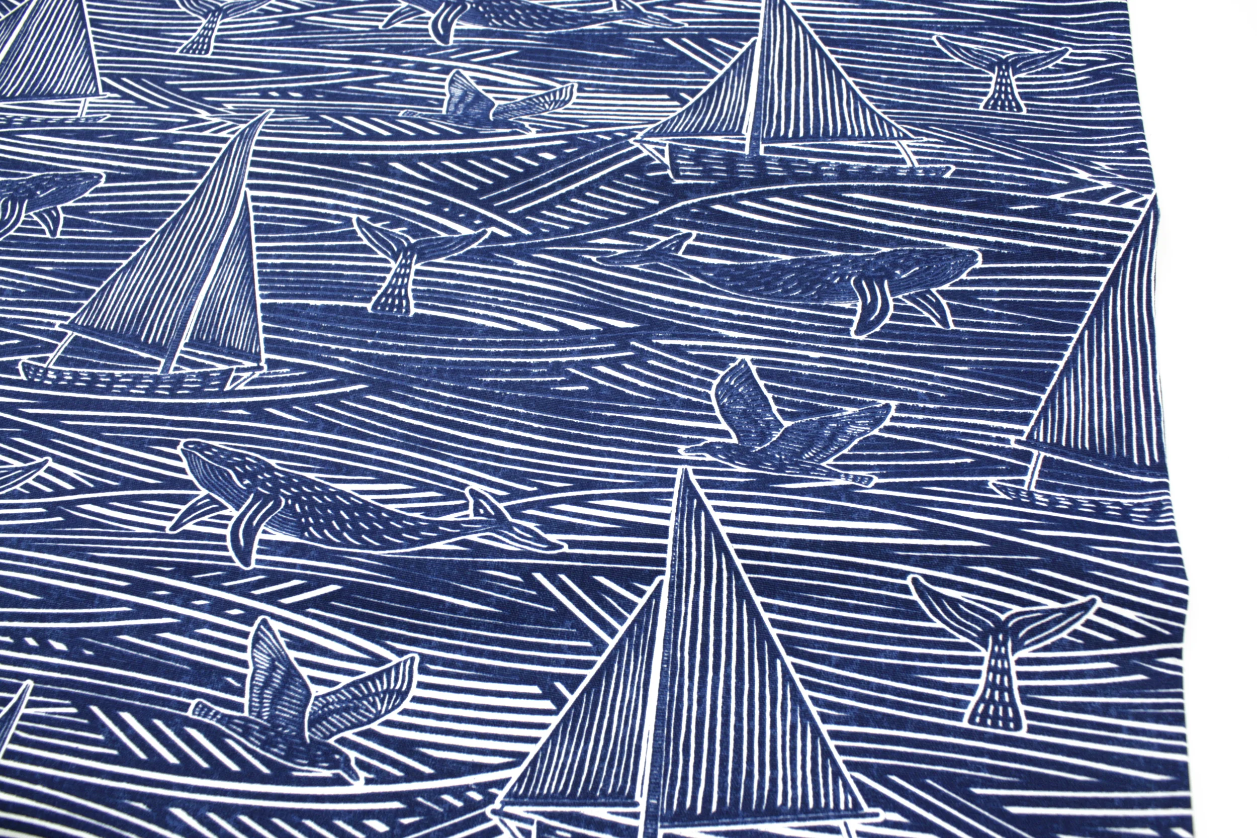 Dekostoff // Möbelstoff // Fin Navy – Bild 6