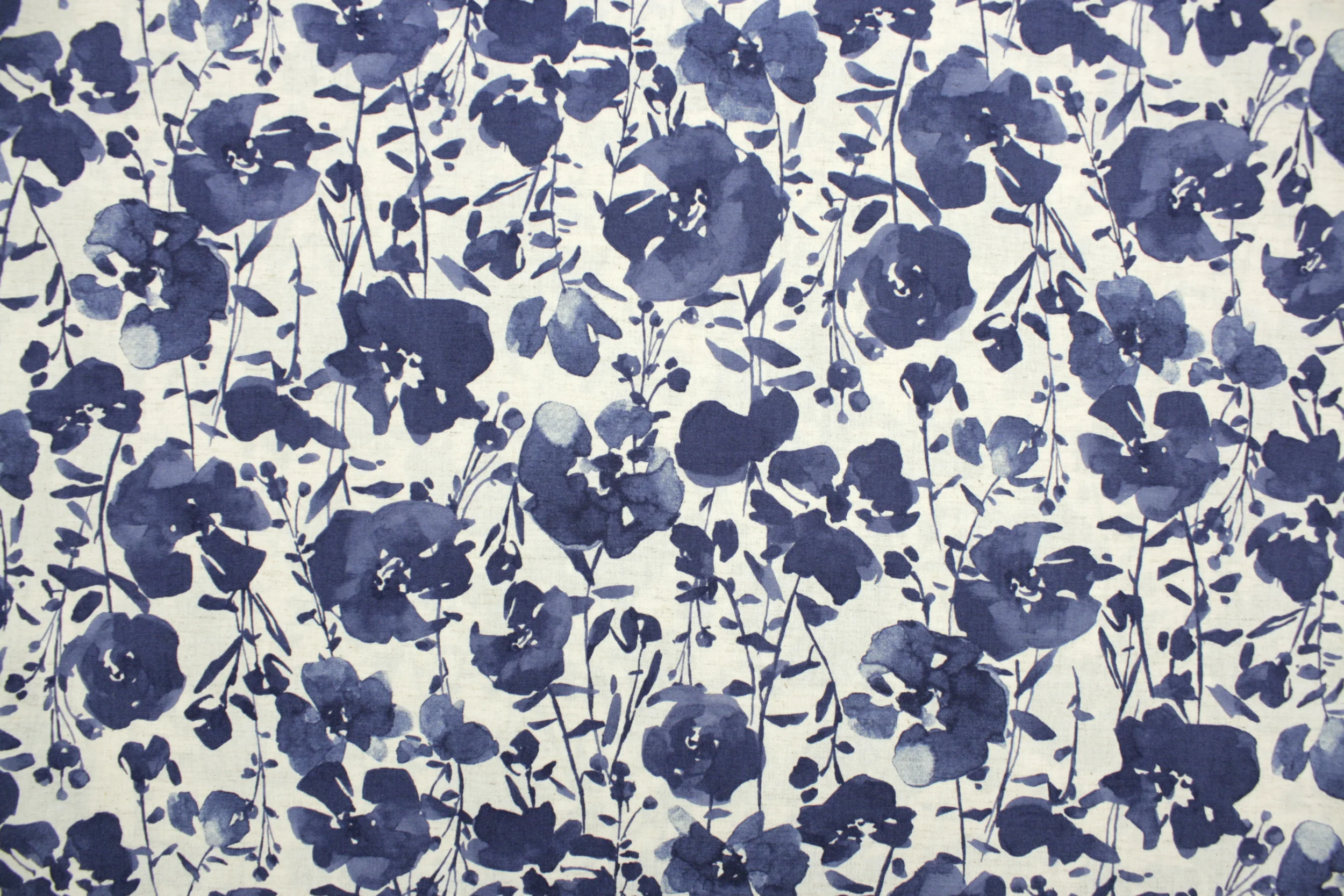 Baumwolle Leinenmix // Kokka // Watercolor Floral – Bild 2