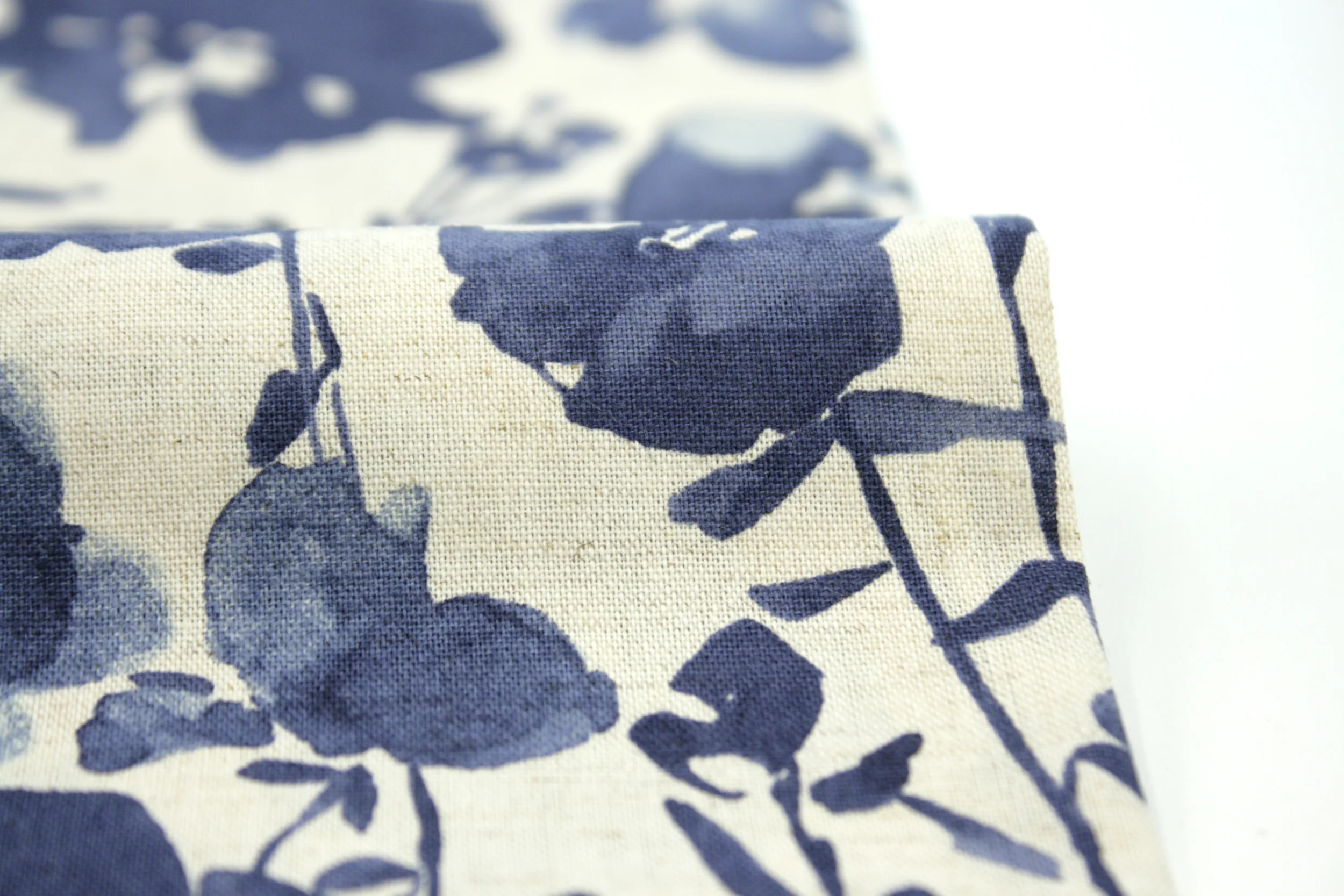 Baumwolle Leinenmix // Kokka // Watercolor Floral – Bild 3