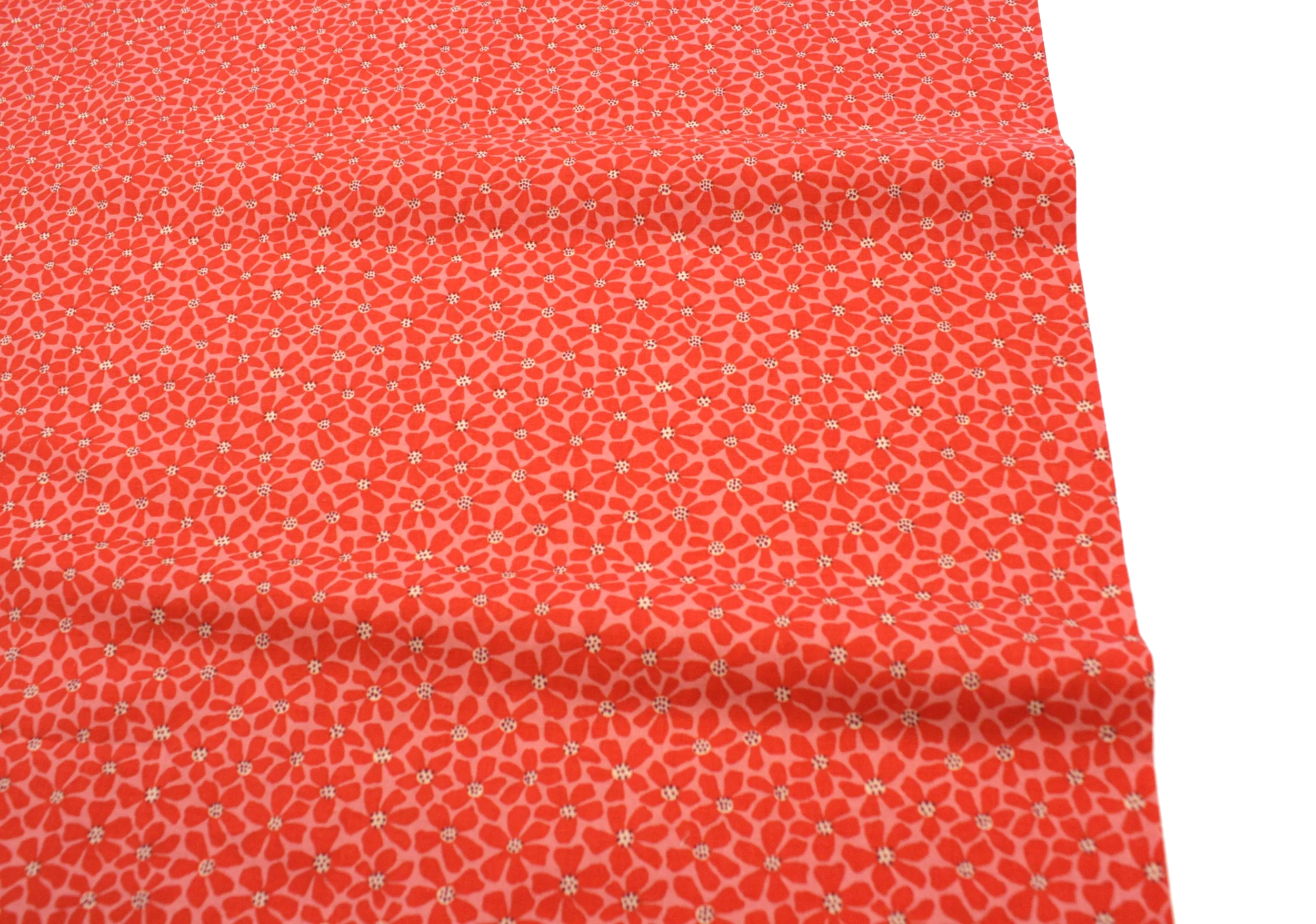 Popeline // Cotton and Steel // Petals in the Sun // Blushing Red – Bild 5