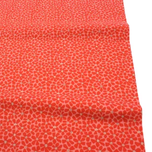 Popeline // Cotton and Steel // Petals in the Sun // Blushing Red