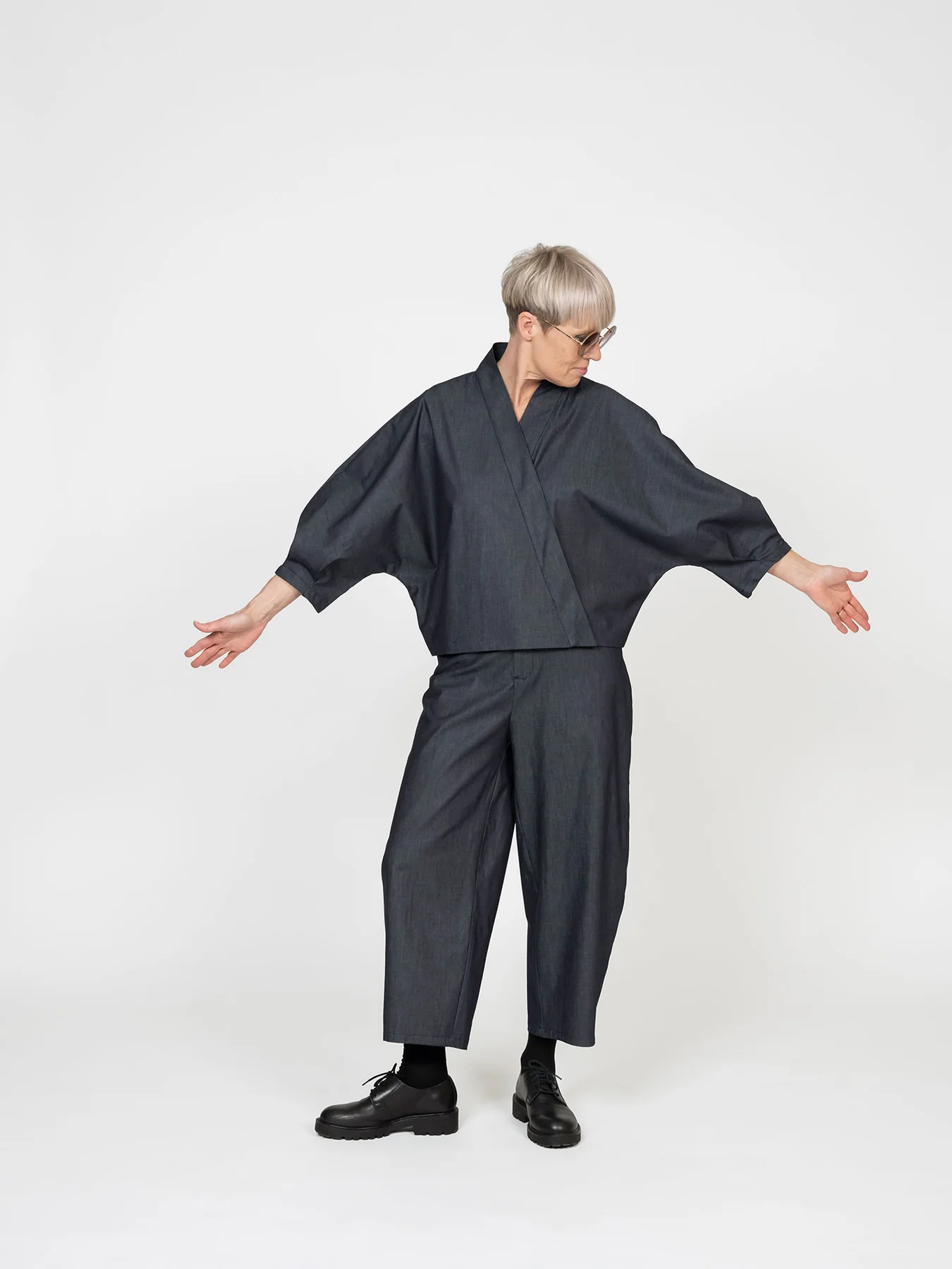 Schnittmuster // The Assembly Line // Cross Over Shirt XS-3XL – Bild 2