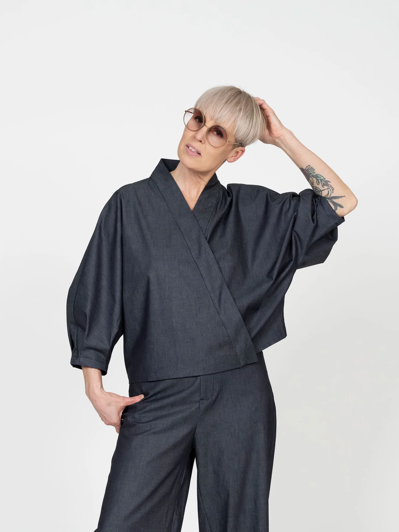 Schnittmuster // The Assembly Line // Cross Over Shirt XS-3XL