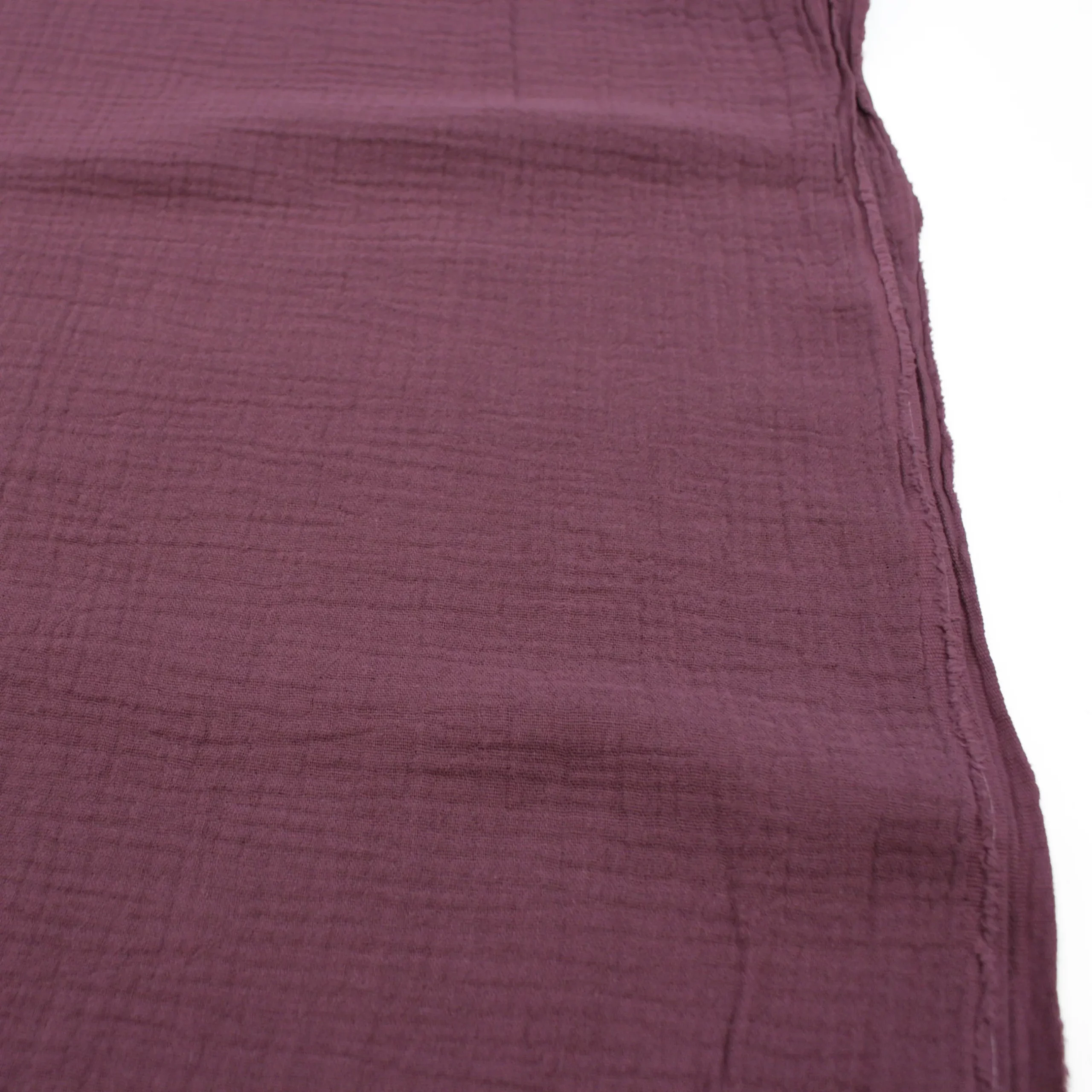 BIO Musselin // Aubergine