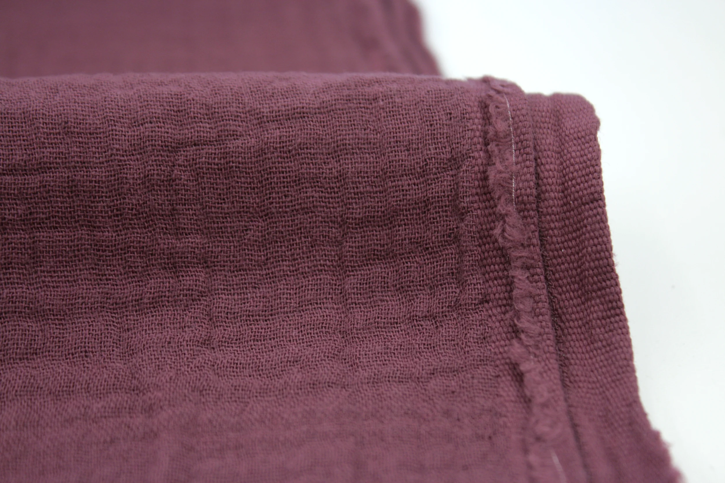 BIO Musselin // Aubergine – Bild 3
