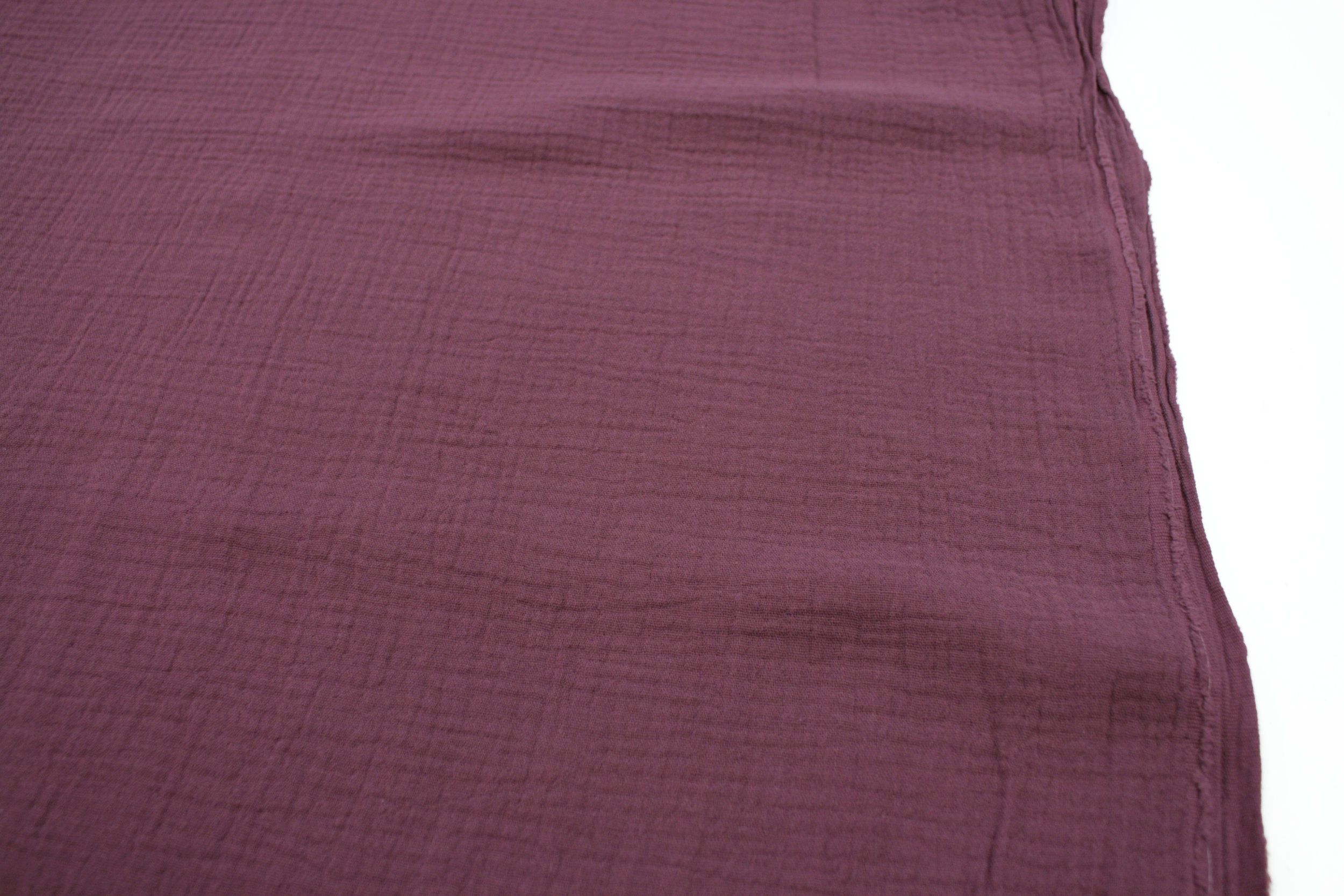 BIO Musselin // Aubergine – Bild 2