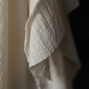 Organic Seersucker // Merchant & Mills // Washed White // Stripe