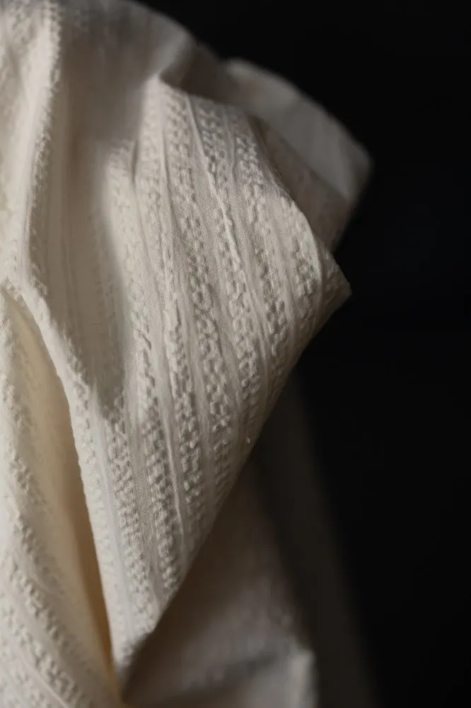 Organic Seersucker // Merchant & Mills // Washed White // Stripe – Bild 2