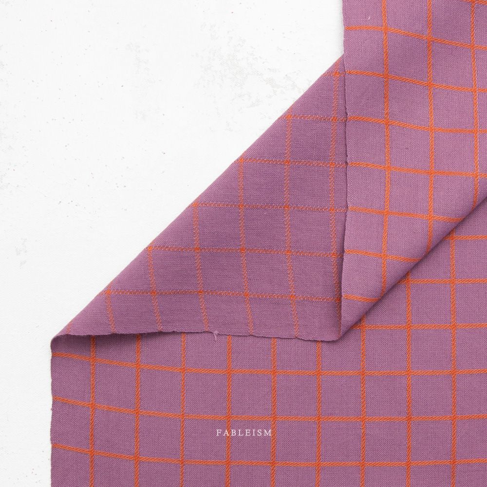 Baumwolle Webstoff // Fine & Dandy // Plum – Bild 3