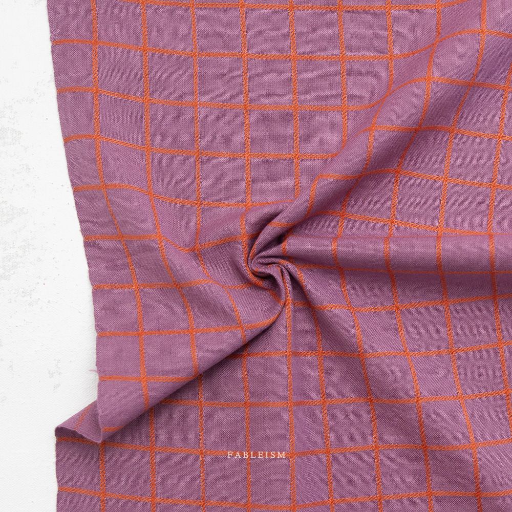 Baumwolle Webstoff // Fine & Dandy // Plum