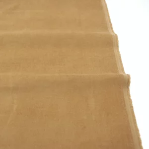 Baumwollsamt mit Stretch // Beige