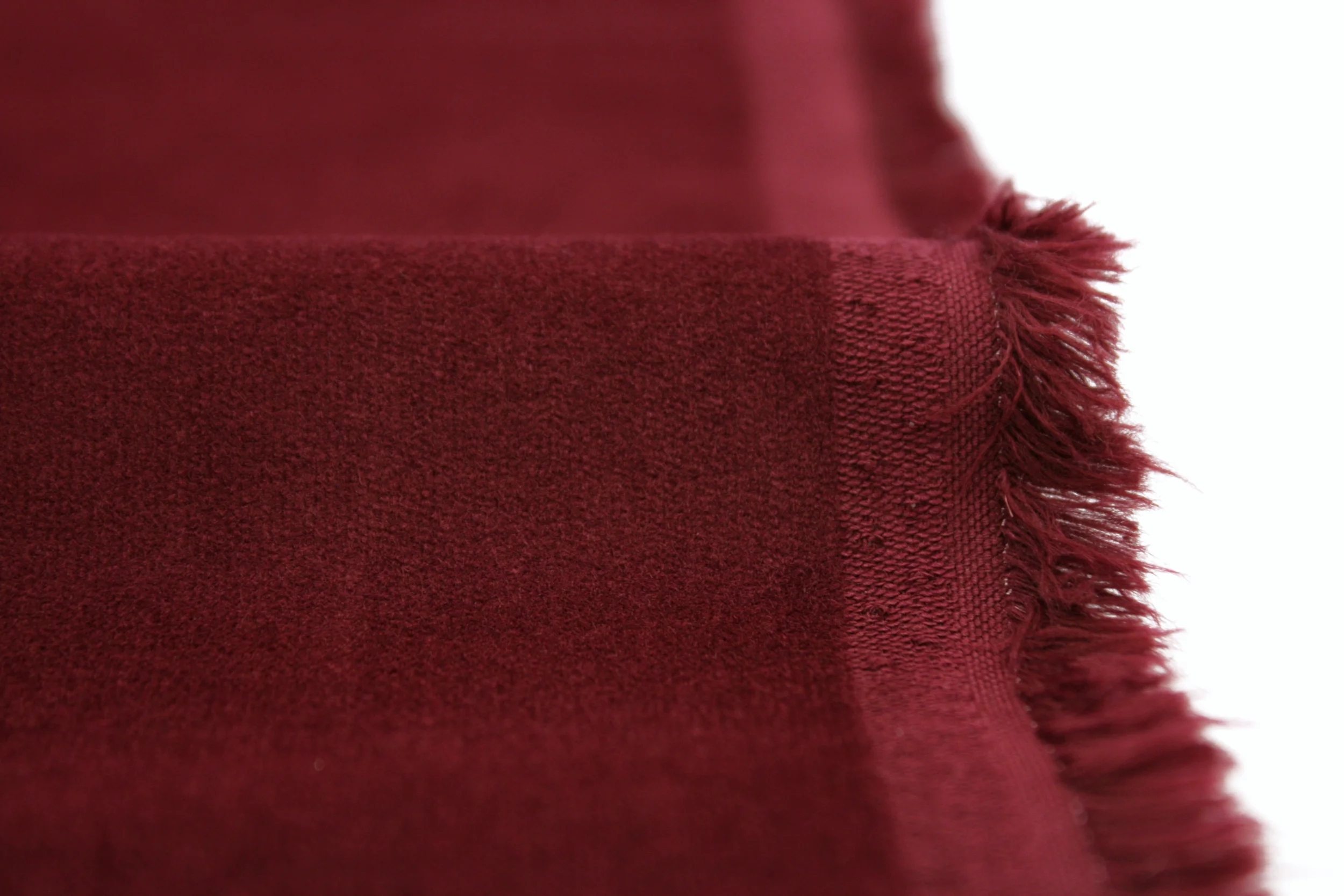 Baumwollsamt mit Stretch // Bordeaux – Bild 3