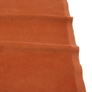 Baumwollsamt mit Stretch // Orange