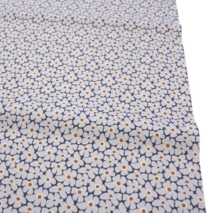 BIO Popeline // Cloud 9 // Flower Patch Lavender Gray