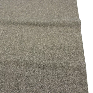 Wolle-Baumwolle Tweed // Braun